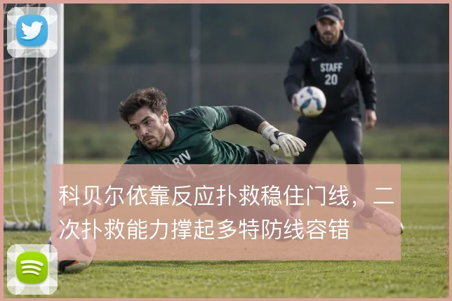 科贝尔依靠反应扑救稳住门线,二次扑救能力撑起多特防线容错